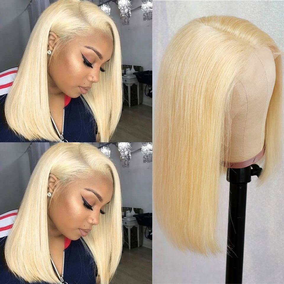 Full Frontal 613 Blonde Bob Wig.